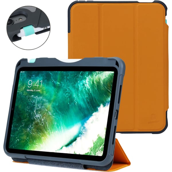 DEQSTER 40-744550 iPad-fodral 21,1 cm (8.3") Folio Orange
