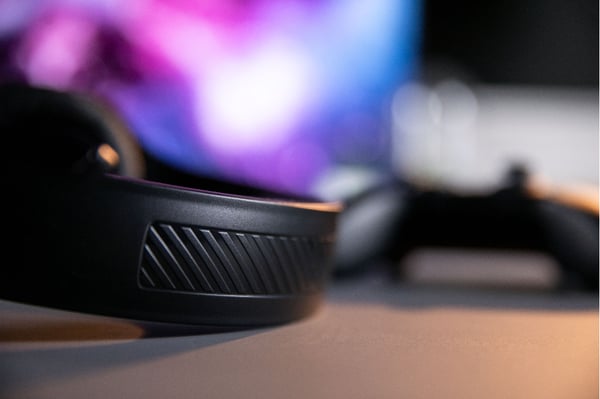 Konix 61881110850 hörlur och headset Kabel Huvudband Spela Svart, Grön