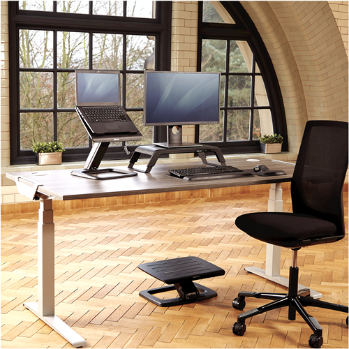 Fellowes 8064301 kannettavan tietokoneen teline Musta 48,3 cm (19")