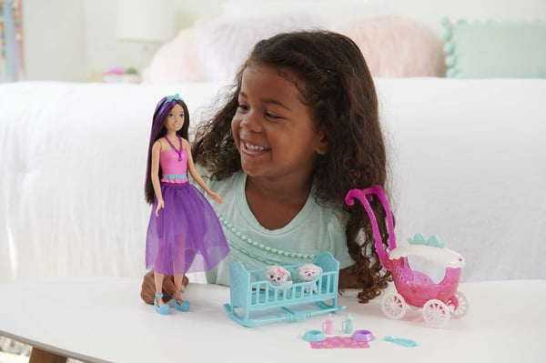 Barbie Skipper Babysitters Inc. Dreamtopia-docka och tillbehör