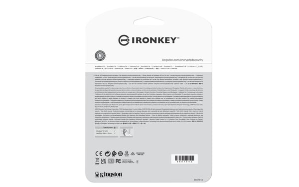 Kingston Technology IronKey 16GB Vault Privacy 50 AES-256 krypteret, FIPS 197