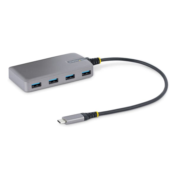 StarTech.com 4-Port USB-C Hubb, USB 3.0 5Gbps, Bussdriven, USB Type-C till 4x USB-A Hubb med valfri