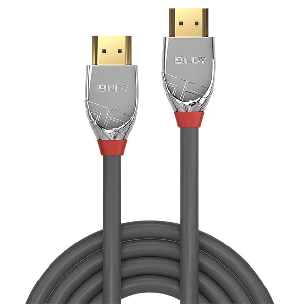 Lindy 37870 HDMI-kaapeli 0,5 m HDMI-tyyppi A (vakio) Musta, Hopea