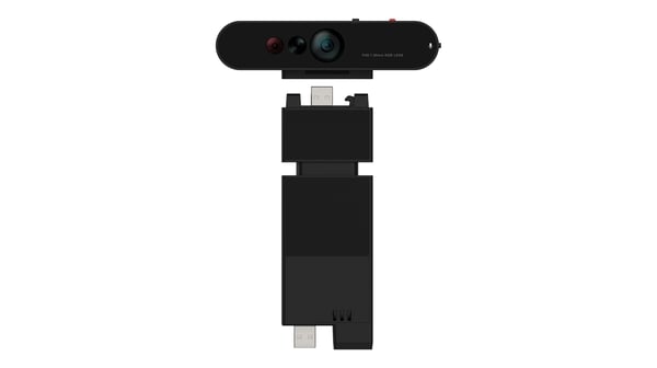 Lenovo ThinkVision MC60 webcam 1920 x 1080 pixel USB 2.0 Sort