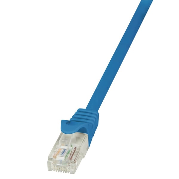 LogiLink 0.5m Cat.6 U/UTP RJ45 netværkskabel Blå 0,5 m Cat6 U/FTP (STP)
