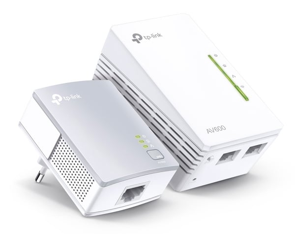 TP-Link AV600 600 Mbit/s Nätverksansluten (Ethernet) Wi-Fi Vit 1 styck