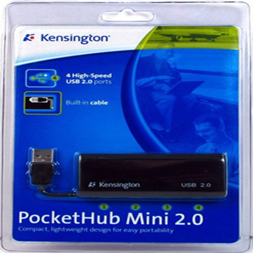 Kensington POCKET HUB MINI 4 PORT USB 2.0