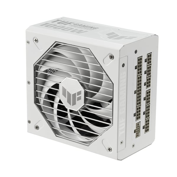 ASUS TUF Gaming 1000W Gold White Edition strömförsörjningsenheter 20+4 pin ATX ATX Vit