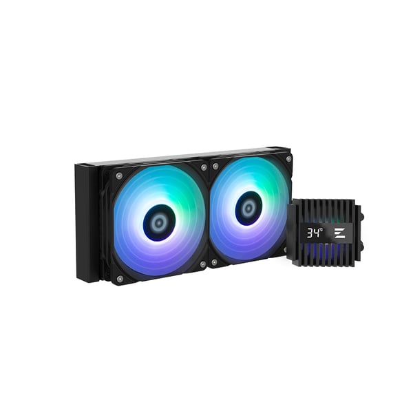 Zalman ALPHA2 A24 BLACK Computerkølesystem Processor Alt-i-en væskekøler Sort