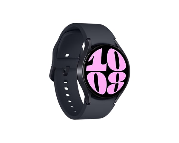 Samsung Galaxy Watch6 SM-R930NZKADBT Äly- ja urheilukello 3,3 cm (1.3") OLED 40 mm Digitaalinen 432 x 432 pikseliä Kosketusnäyttö Grafiitti Wi-Fi GPS (satelliitti)