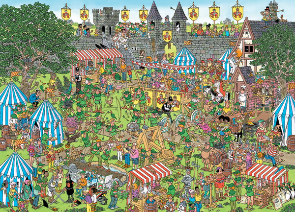 Jan van Haasteren Robin Hood Festival 1500 pcs