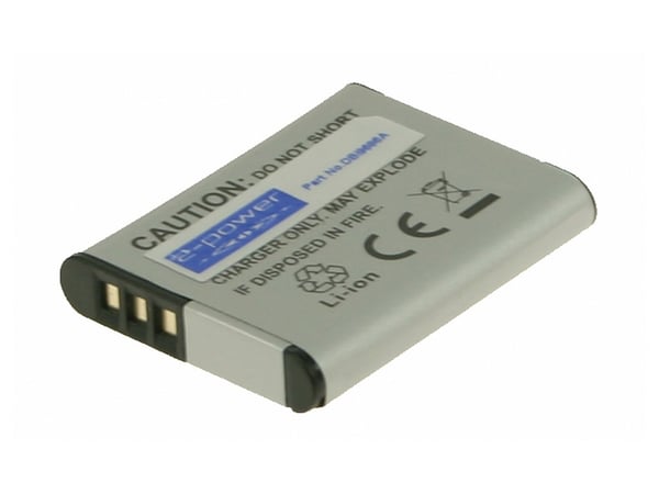 2-Power DBI9686A kameran/videokameran akku Litiumioni (Li-Ion) 730 mAh