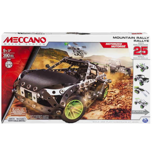 Meccano MEC New 25 Models Set- Rally Car CN GML