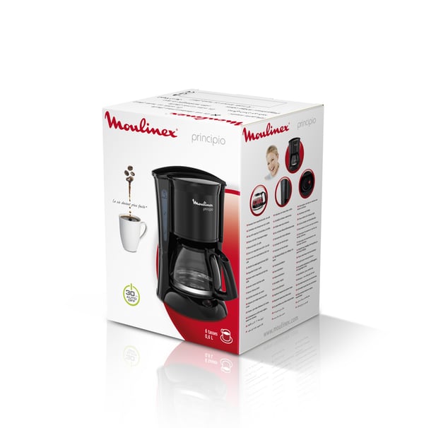 Moulinex FG1528 Fuld-auto Filter kaffemaskine 0,6 L