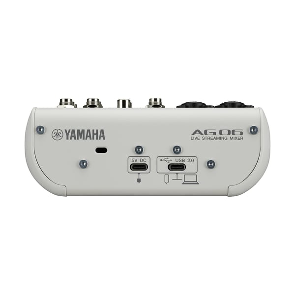 Yamaha AG06 MK2 White 6 kanaler Vit