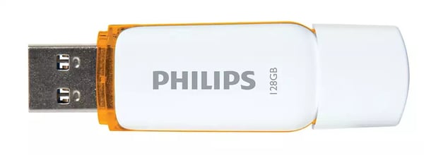 Philips FM12FD70B USB-nøgle 128 GB USB Type-A 2.0 Hvid