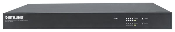 Intellinet 561433 netværksswitch Administreret Gigabit Ethernet (10/100/1000) Strøm over Ethernet (PoE) Sort