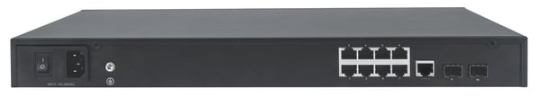 Intellinet 561433 netværksswitch Administreret Gigabit Ethernet (10/100/1000) Strøm over Ethernet (PoE) Sort