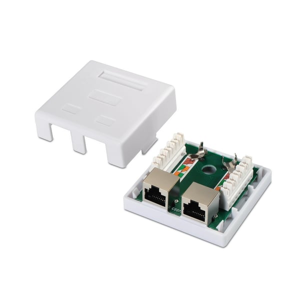 AISENS A139-0304 netværk fordelerskab Cat6 Hvid