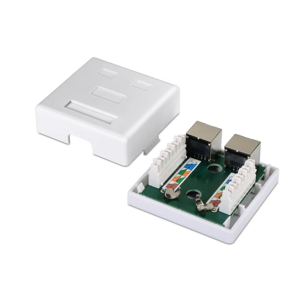 AISENS A139-0304 netværk fordelerskab Cat6 Hvid