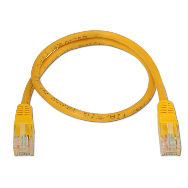 AISENS A135-0253 netværkskabel Gul 0,5 m Cat6 U/UTP (UTP)