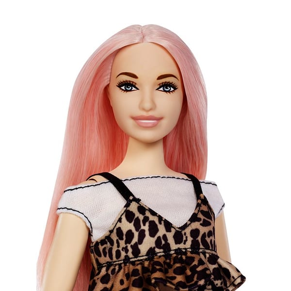 Mattel Fashionistas Doll - Curvy with Pink Hair
