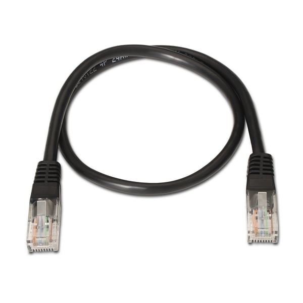 AISENS A133-0204 netværkskabel Sort 2 m Cat5e U/UTP (UTP)