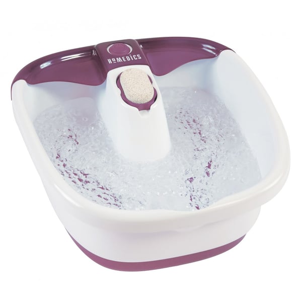 HoMedics FB-55PB-EU jalkakylpylaite Purppura, Valkoinen