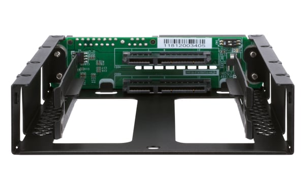 QNAP QDA-A2AR drevkabinet HDD/SSD kabinet Sort 2.5"