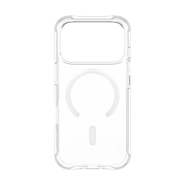 PanzerGlass CARE™ by ® Samba Case Transparent w. White MagSafe iPhone 2026 Pro | 17 Pro mobiltelefonfodral Mobilskal