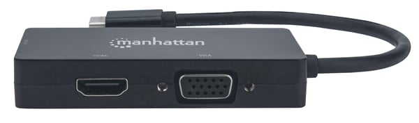 Manhattan 152983 USB grafisk adapter 3840 x 2160 pixel Sort