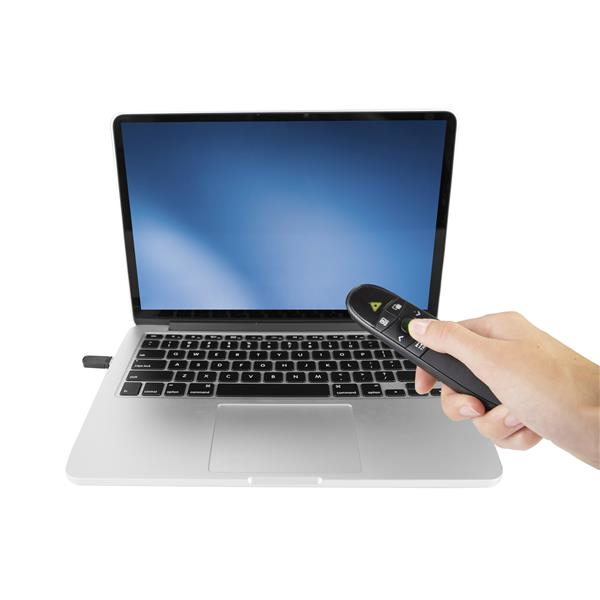 StarTech.com PRESREMOTEG Wifi-esittelylaite Musta