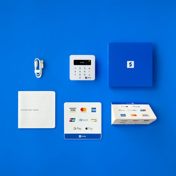SumUp Air smartcard læser Indendørs/udendørs Bluetooth Hvid