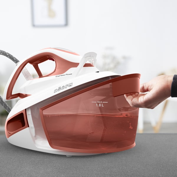 Tefal Express Power SV8110 2800 W 1,8 L Durilium AirGlide Autoclean soleplate Punainen, Valkoinen