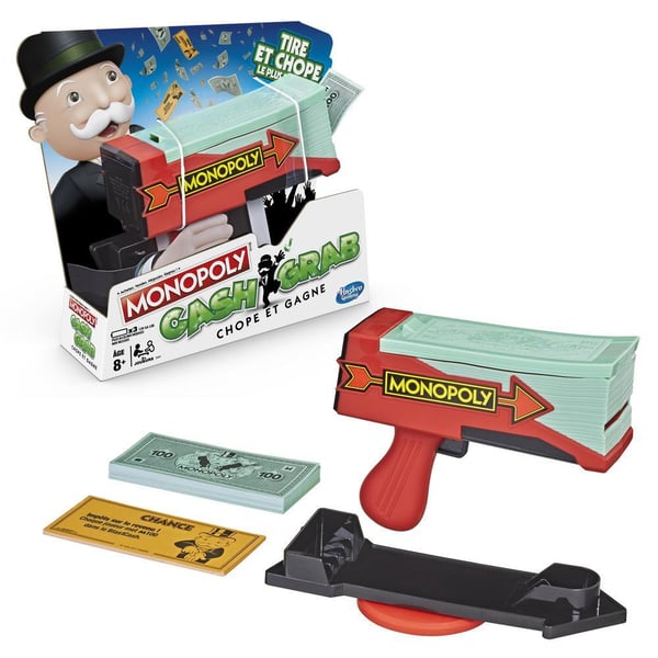 Hasbro Gaming Monopoly Cash Grab Legesæt