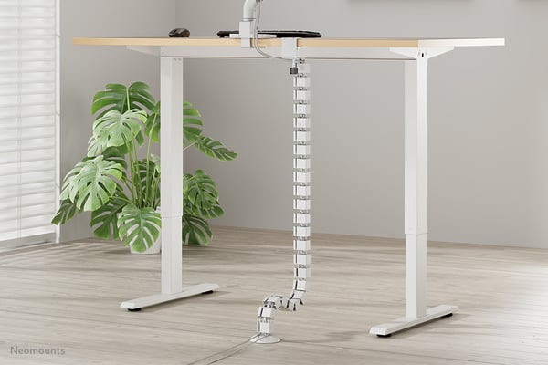 Neomounts ADS06-131WH kabelorganisator Skrivebord Kabelguide Hvid 1 stk