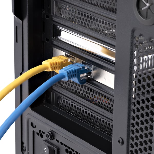 StarTech.com 2-Port 10Gbps PCIe-nätverkskort, nätverkskort för datorer/servrar, fullhöjd/låg-