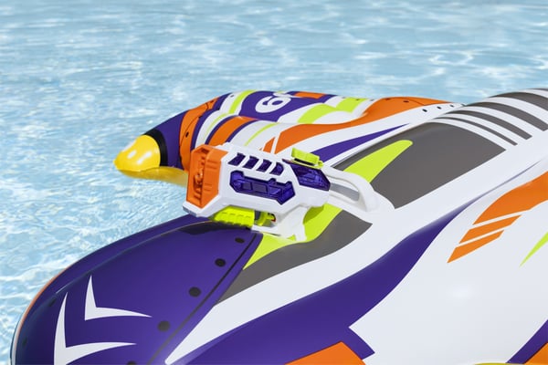Bestway 41503 pool- och badmadrass Multifärg Mönstrad Polyvinylklorid (PVC) Sittbadleksak