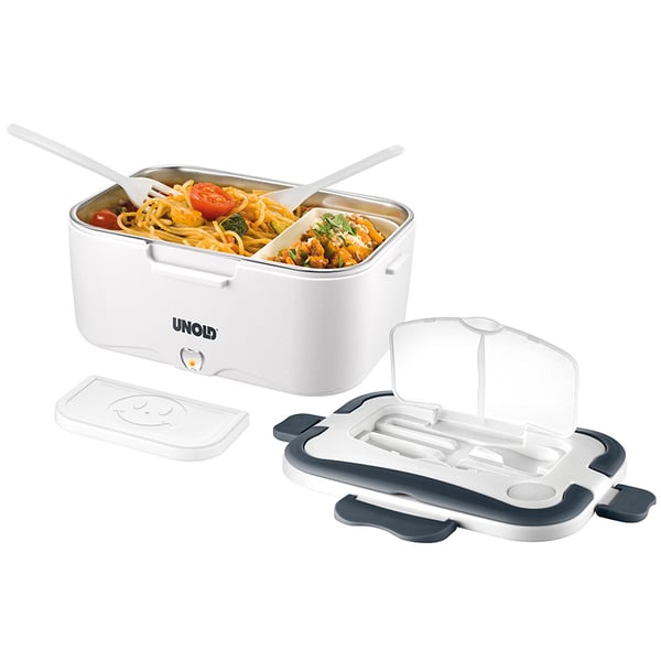 Unold 58850 elektrisk lunchlåda 35 W 1,5 l Grå, Vit Vuxen