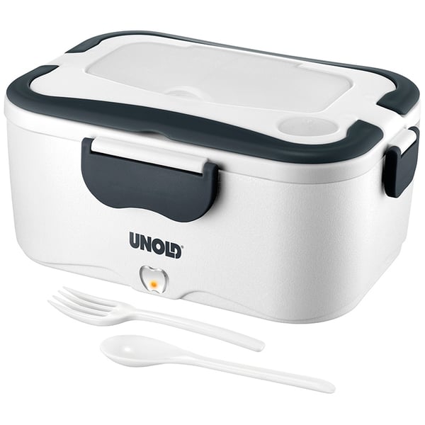Unold 58850 elektrisk lunchlåda 35 W 1,5 l Grå, Vit Vuxen