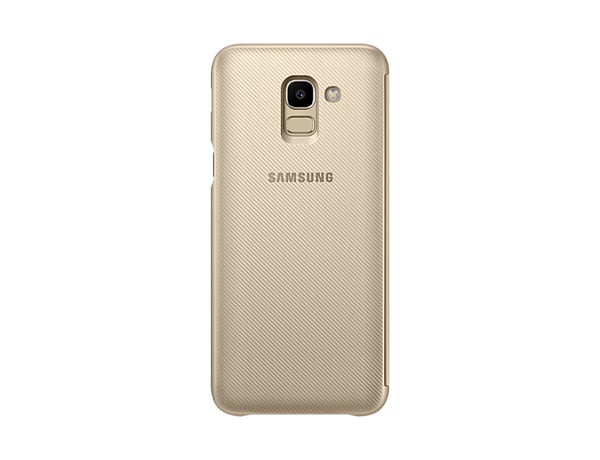 Samsung EF-WJ600 mobiltelefon etui 14,2 cm (5.6") Tegnebogsetui Guld