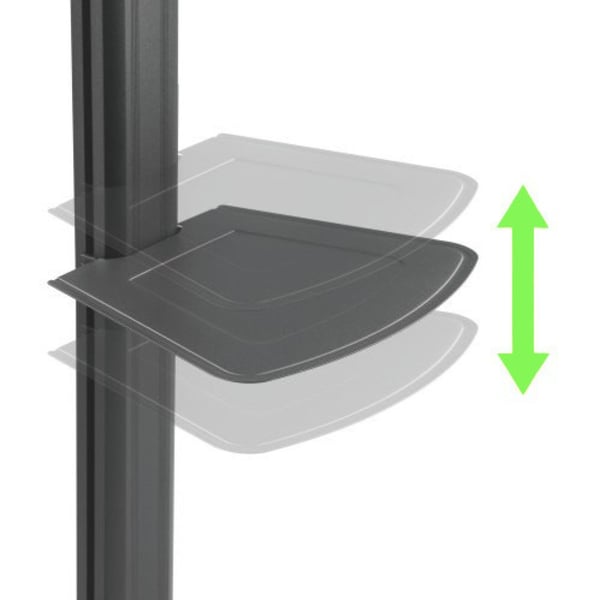 Techly ICA-TR35 skærmbeslag til skiltning 165,1 cm (65") Sort