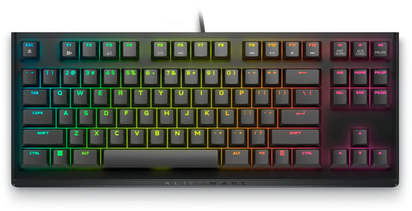 Alienware AW420K tastatur Spil USB Sort