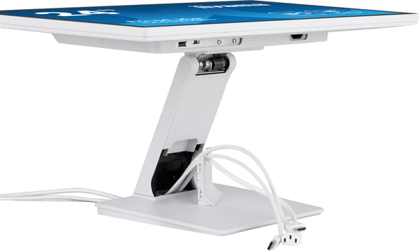 iiyama ProLite T2452MSC-W1 computerskærm 61 cm (24") 1920 x 1080 pixel Fuld HD LCD Berøringsskærm Multibruger Hvid