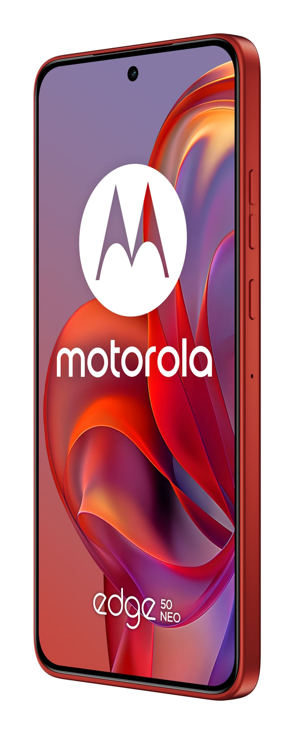 Motorola edge 50 Neo 16,1 cm (6.36") Kaksois-SIM Android 14 5G USB Type-C 8 GB 256 GB 4310 mAh Punainen