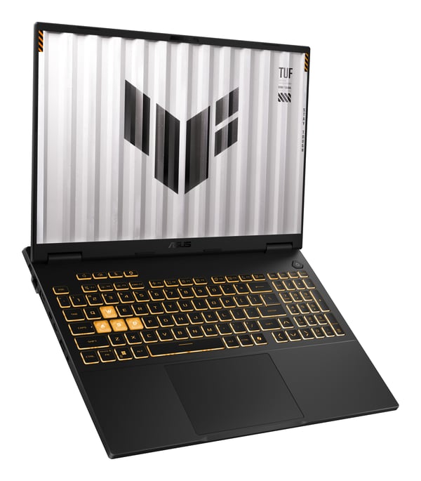 ASUS TUF Gaming F16 FX608JHI-TU657W Intel® Core™ i7 i7-14650HX Kannettava tietokone 40,6 cm (16") WUXGA 16 GB DDR5-SDRAM 512 GB SSD NVIDIA GeForce RTX 5050 Wi-Fi 6E (802.11ax) Windows 11 Home Harmaa
