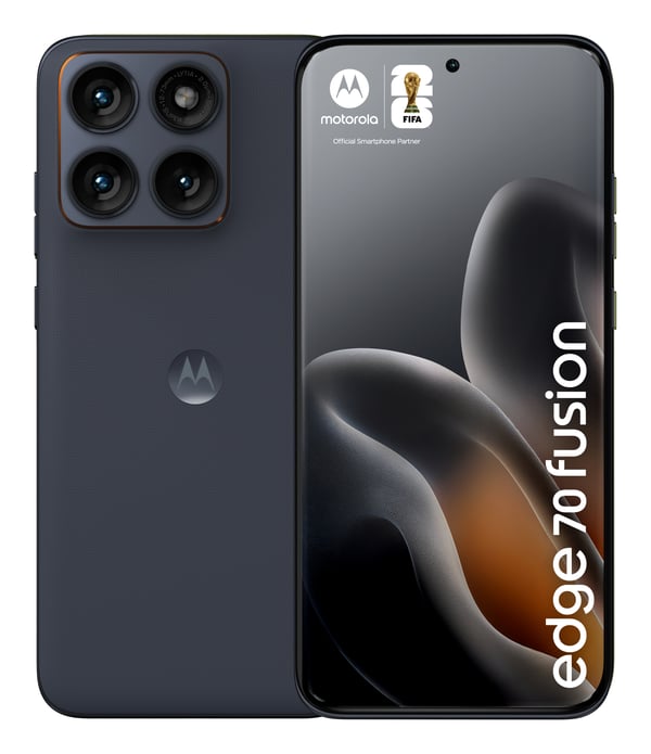 Motorola edge 70 fusion 17,2 cm (6.78") Dual SIM Android 16.0 5G USB Type-C 8 GB 256 GB 5200 mAh Sort