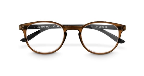 Hama 00096236 glasögon utan styrka Unisex Oval Hel båge Brun Hama 00096236 glasögon utan styrka Unisex Oval Hel båge Brun