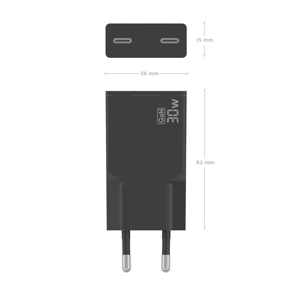 AISENS A110-1006 oplader til mobil enhed Smartphone, Mobiltelefon, Tablet, GPS, MP3, MP4, Bærbar spillekonsol, Universel Sort Vekselstrøm Hurtig opladning Indendørs