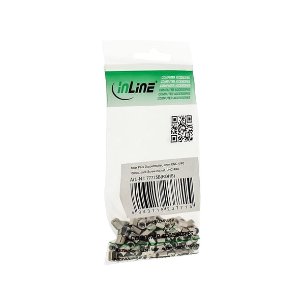 InLine 77775A monteringskit Silver